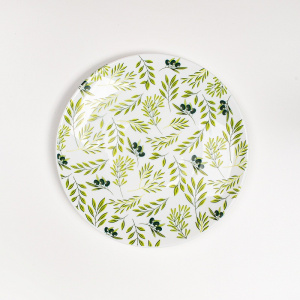 Тарелка стеклокерамическая мелкая 202мм Oila Pars Opal PO-195-925