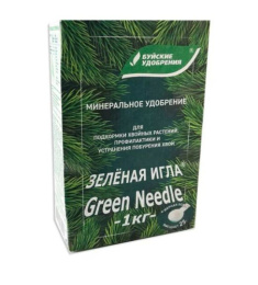 Удобрение для хвойных 1кг Зеленая игла от побурения хвои Буйские удобрения