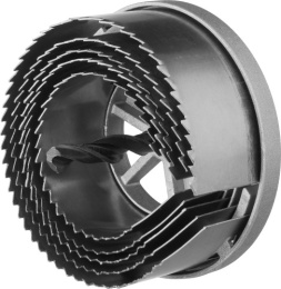 Сверла по дереву набор  5шт. кольцевых (сегментных) 60-67-74-81-95x32мм Stayer 2957-095