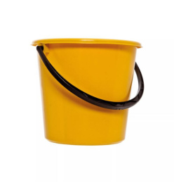 Ведро пластиковое  3л без крышки, цвета в ассортименте Полимербыт С140