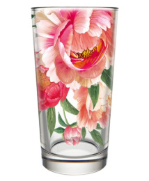 Набор стаканов стеклянных 6шт. 230мл высокие Корнелия, в п/у Декостек 146-Д