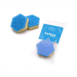 Губки для посуды с чистящим слоем набор  2шт. 9х8х3см Teflon Pride ГХ047
