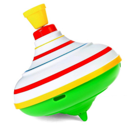 Юла пластиковая d-14см, в ассортименте, в сетке Stellar 01309/2754295