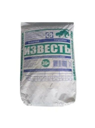 Известь гашеная Пушонка 30кг