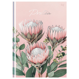 Блокнот А5  80 листов Биз BG Flowers Protea, книжный переплет евроформат ББ5Т80_ЛМ_ТФ 57569