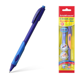 Ручка шариковая ErichKrause Ergoline Kids Ultra Glide Technology, синяя 0,7мм 56061