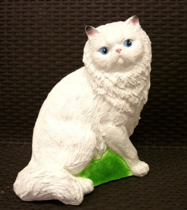 Копилка гипсовая Кошка на траве 30х27см Гарденвилл 220