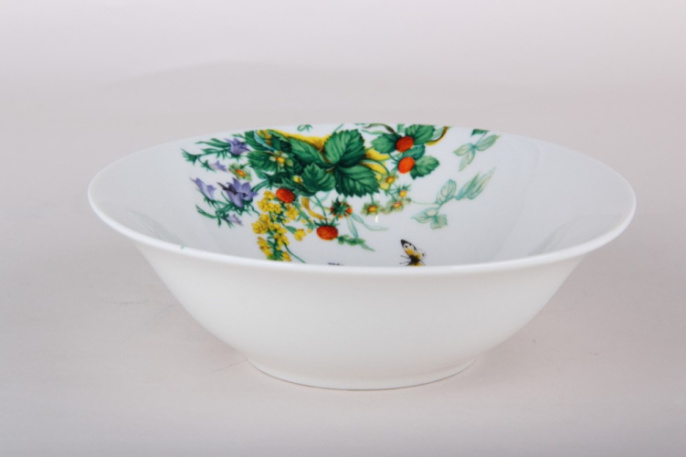 Салатник фарфоровый 150мм/350мл Strawberry Коралл BX2401-6SB