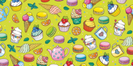 Открытка-конверт для денег Сладости ОКЛ-180