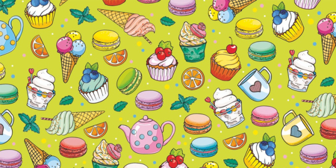 Открытка-конверт для денег Сладости ОКЛ-180