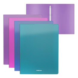 Папка на 4-х кольцах ErichKrause А4, корешок 24мм, Diamond Vivid 47134