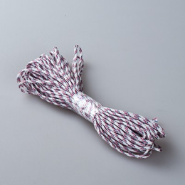 Шнур бытовой  20м d-5мм, с сердечником, цветной полипропиленовый Беларусь