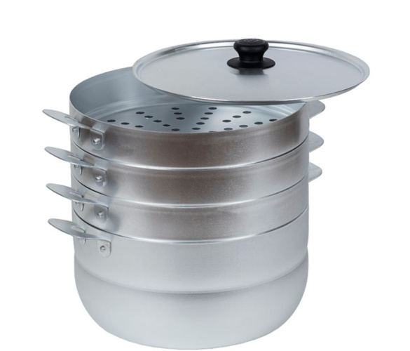 Мантоварка алюминиевая  6,0л 3 уровня Калитва 180635