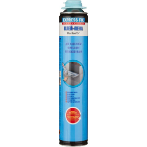 Клей-пена для теплоизоляции Express Fix 840г 750г/1000мл Bartons