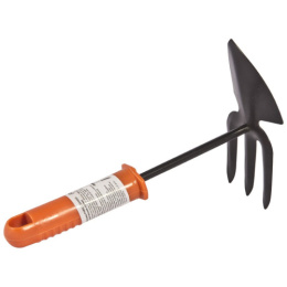 Мотыжка комбинированная 3 зуба + лепесток пластиковая ручка Park LS9505H/333719