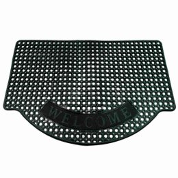 Коврик придверный резиновый ячеистый  80х120см, вставка Welcome Радужный Дом РД67116