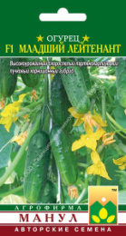 Огурец Младший лейтенант F1 10шт. цветной пакет Манул