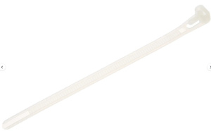 Хомут  многоразовый 7,2х200 белый АПРО СИСТЕМС 14366