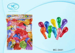 Шар металлик 30см ассорти, размер №12 МС-3441