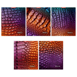 Тетрадь  96 листов Рептилия кожа 15178/5