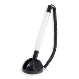 Ручка шариковая на подставке Attomex, с пластиковым шнуром 5072601