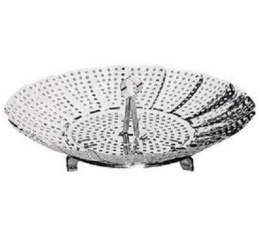 Пароварка складная металлическая d-25см средняя Мирхозторг 4049