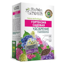 Удобрение для гортензий 1кг органоминеральное, в коробке Robin Green