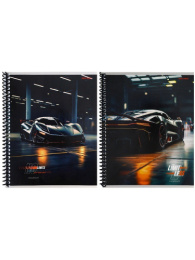 Тетрадь  48 листов Эстетичное авто, гребень 48-6494