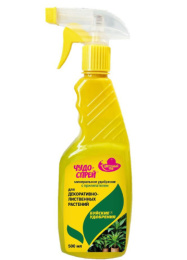 Жидкое удобрение Чудо спрей для декоративно-лиственных 500мл комплексное Буйские удобрения