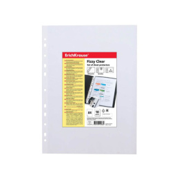 Папка-вкладыш А4  30мкм ErichKrause Fizzy Clear 10шт./уп 67910