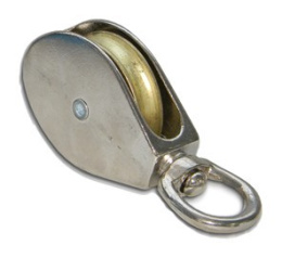 Блок  одинарный металл,d 40 мм, для мет.троса 1-1/2 9-231-1,2