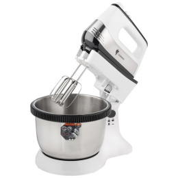Миксер электрический с чашей 600Вт, LE-1740, 5 скоростей, белый Leonord 106909
