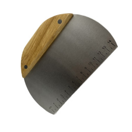 Нож для теста из нержавеющей стали деревянная ручка Радужный Дом РД73797