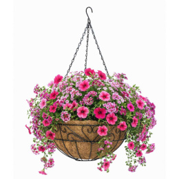 Кашпо Коковита подвесное на цепочке Сфера 30 см Садовита ES-700017A