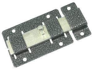 Задвижка дверная Кунгур ЗД-02, серебро Кунгур 30165