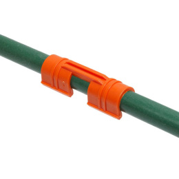 Зажим универсальный для крепления пленки для трубки d-10мм 15шт. Садовита