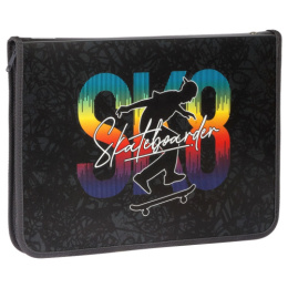 Папка для труда А4 на молнии Artspace Skateboard ПТР-5_48956