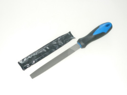 Напильник плоский 150мм пластиковая ручка, №6 41833