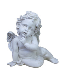 Фигурка садовая из полистоуна Ангел 16х15х26см ТулаСад 696
