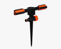 Ороситель 2-х рожковый пластиковый на ножке Duo