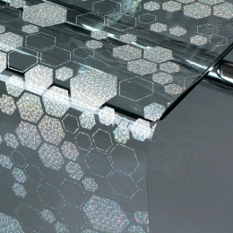 Клеенка столовая силиконовая с печатью Laser 0,6х20м 0,65мм Grace LS-3020B