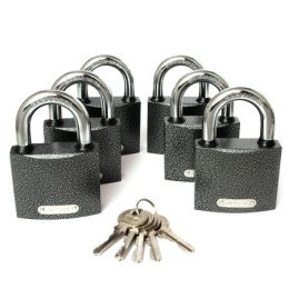 Замок навесной Apecs PD-01-63 (6 LOCKS + 5 KEYS) Apecs 40106 