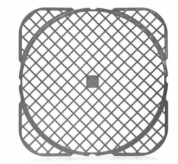 Решетка для мойки пластиковая универсальная круг/квадрат 30,5х30,5см, в ассортименте Мирхозторг PIK019/1330