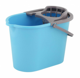 Ведро пластиковое 10л с отжимом, цвета в ассортименте Альтернатива М1012
