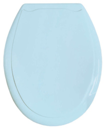 Сиденье для унитаза пластиковое Океан, голубой Океан 104-407-00-02