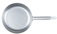 Сковорода алюминиевая 22см без крышки металлическая ручка Калитва 12221