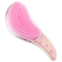 Расческа массажная пластиковая Капля 15х5,5см с наполнителем Идеальная BR-09/109108