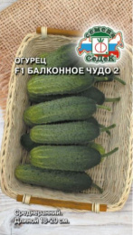 Огурец Балконное Чудо 2 F1 0,2г цветной пакет Седек