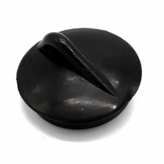 Пробка для ванной резиновая черная Мирхозторг 3026