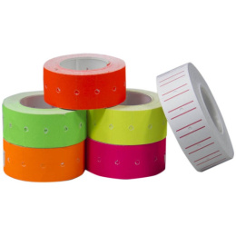 Этикет-лента 21х12 желтая 500шт. STl_4201